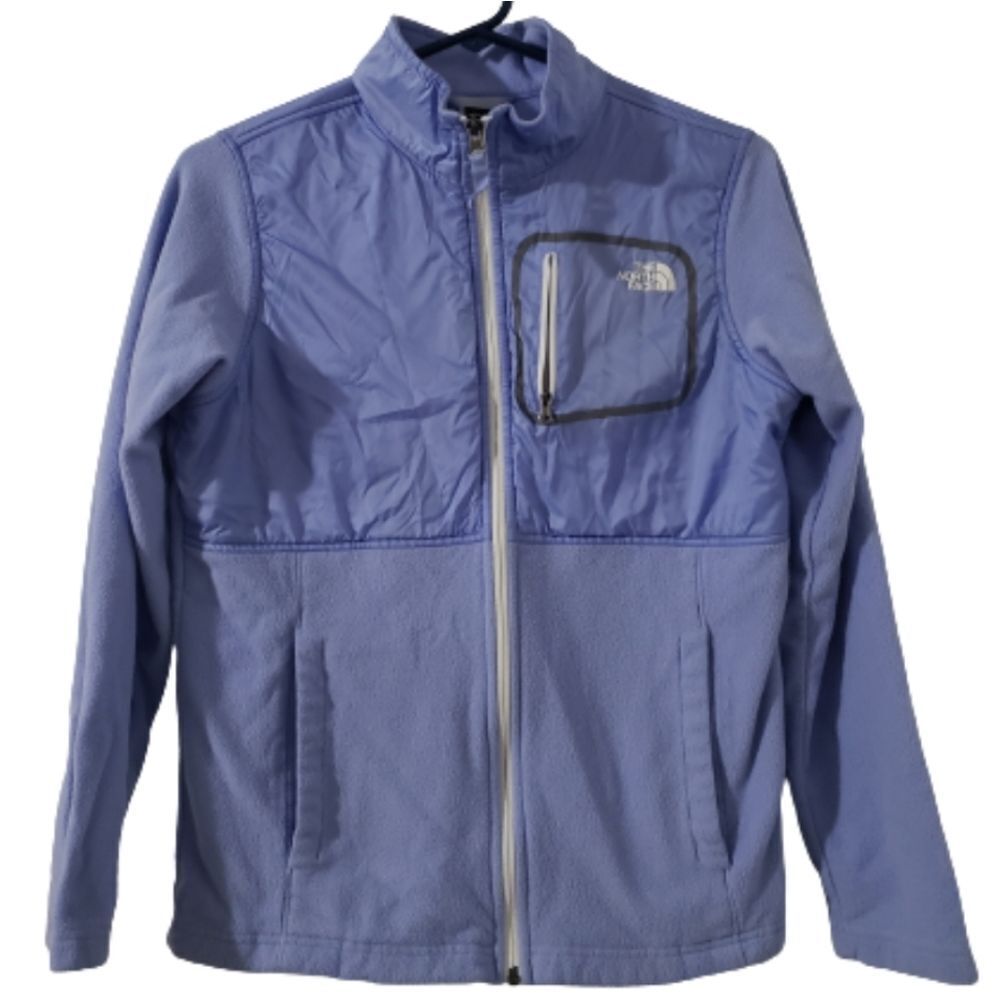 The North Face Girls Baby Blue Jacket Sz XL 18